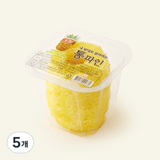 에스앤더블유 통파인애플, 540g, 5개
