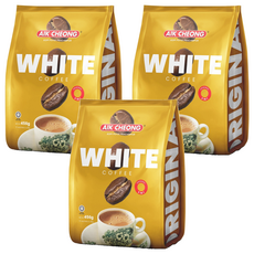AIK CHEONG 益昌 經典三合一白咖啡, 香濃無苦味, 低溫烘焙, 0脂肪酸, 40g大份量, 38g, 12包, 3袋