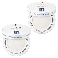 Recipe Phyto 柔軟防曬防曬氣墊 (SPF50+PA++++), 17g, 2個