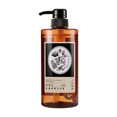tsaio 上山採藥 國寶茶舒緩調理沐浴露，600ml，添加國寶茶萃取，搭配 芍藥 及 酵母, 1瓶