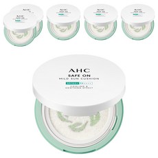 AHC 세이프온 마일드 선쿠션 SPF50+ PA++++, 25g, 6개
