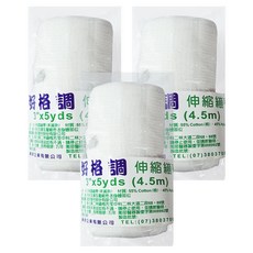 Tone Good 好格調 伸縮繃帶 3吋, 1入, 3條