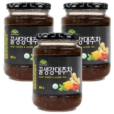 Organic Story 蜂蜜薑棗茶沖泡醬, 560g, 1罐, 3罐