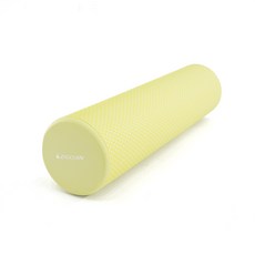 EGOJIN 柔軟肌肉按摩EVA泡棉滾筒, 1個, 檸檬黃