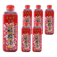 家鄉老北京 御品酸梅湯, 900ml, 6瓶