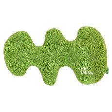 MODACore 摩達客 PET 寵物專用小抱枕 小骨頭造型含發聲器 久睡不塌/四季通用, 綠色, 1個