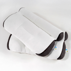 Songlim Life頸椎舒適枕頭 2入+枕頭套 2入組, 黑色, 1套
