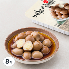 자연에찬 메추리알 장조림, 220g, 8개