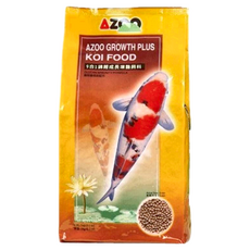 AZOO 愛族 9合1錦鯉成長增豔飼料 添加免疫配方 3mm顆粒大小, 1kg, 1包