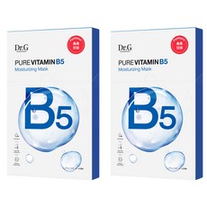 닥터지 퓨어 비타민 B5 모이스처라이징 마스크팩, 2개, 5개입