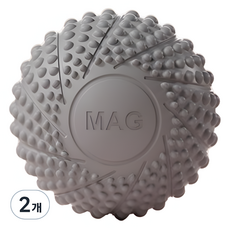 ADUNE 磁吸單球圓形按摩球, 2個, 灰色
