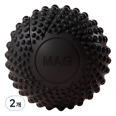 ADUNE 磁吸單球圓形按摩球, 2個, 黑色