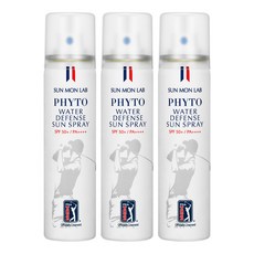 선몬랩 피토 워터 디펜스 선스프레이 SPF50+ PA++++, 80ml, 3개