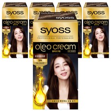 syoss 絲蘊 精油養護染髮劑, 5N(Cocoa Brown), 5盒