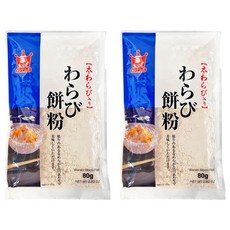 King Foods 王印 蕨餅粉 80g, 2包