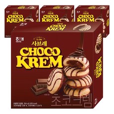 해태제과 사브레 초코크렘, 204g, 4개