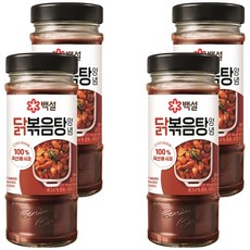 백설 닭볶음탕 양념, 490g, 4개