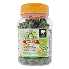 The Green 綠的 星型潔牙棒, 雞肉 + 綠茶 + 鳳梨酵素, 500g, 1罐