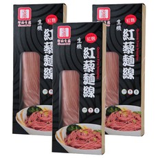 源順食品 生機紅藜麵線, 百分之百天然原料, 無防腐劑及色素, 230g, 3盒