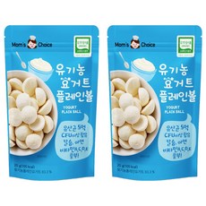 Well&Good 美味風景 孩童ABC優格球, 20g, 優格原味, 2包