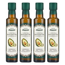 아후카틀 100% 엑스트라버진 아보카도오일, 250ml, 4개
