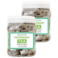 좋은아침 페퍼민트 차 삼각티백, 1.5g, 100개입, 2개