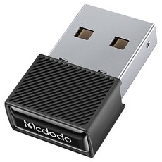 맥도도 블루투스 5.1 미니 USB 동글, OT-1580, 블랙, 1개