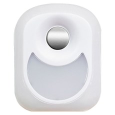 明沛 可旋轉90度LED自動感應小夜燈 MP7429-1 7.5 × 6 × 5.5cm, 白光, 1個