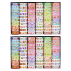 DOnG-A Pms DIY遮蔽裝飾膠帶 60種組 1.5cm*2m, 60色, 2套