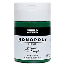 쉴드 모노폴리 아크릴물감, 633 Imperial Green, 1색, 250ml
