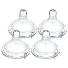 Simba 小獅王辛巴 超柔防脹氣寬口圓孔奶嘴 M, 3個月以上, 4個