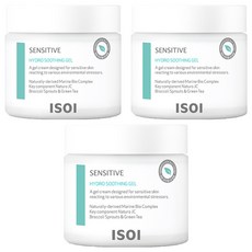 Isoi 敏感水潤舒緩凝膠 80ml, 3個