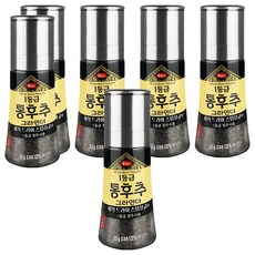 움트리 1등급 통후추 그라인더, 50g, 6개