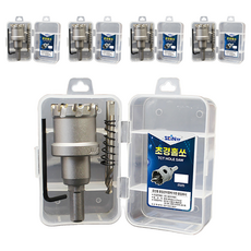 電鑽超硬開孔器 不鏽鋼用 30mm, 5套