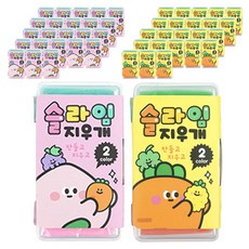 Pinkfoot 盒裝黏土橡皮擦2款 各12入, 混色, 2組