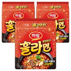 하림 맛있어서 훌라면 112g, 12개
