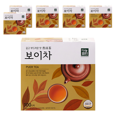 다농원 보이차, 600mg, 100개입, 6개