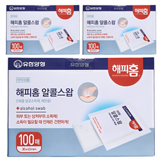 해피홈 알콜 스왑, 100개입, 3개