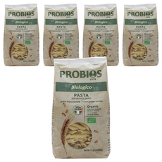 프로비오스 유기농 듀럼 밀 세몰리나 펜네 리가테, 500g, 5개