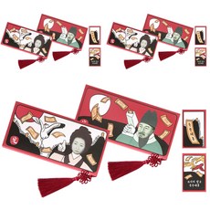 indi.k 日光 八光 花牌錢袋 6入, 日光, 八光, 1套