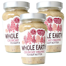 훌얼스 유기농 땅콩버터, 340g, 3개