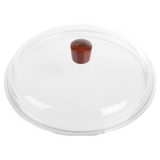 JISPERO 木質手把耐熱玻璃鍋蓋, 24厘米, 1個