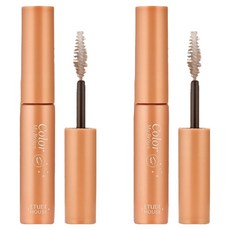 ETUDE 眉飛色舞染眉膏 4.5g, No.2 淺棕色, 2個