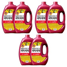 아토세이프 집먼지 진드기 세탁 액상세제 본품, 2.5L, 6개