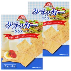 Atari Maeda 前田製菓 原味蘇打餅乾 香酥薄脆 營養好吃無負擔 5枚x6袋, 114g, 2盒