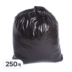 Bugukbongtu 平口袋70 黑色, 70L, 250個