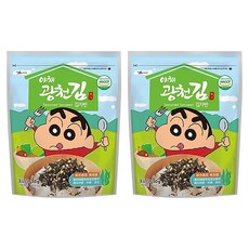 Baekje 百濟 蠟筆小新 綜合蔬菜海苔酥 韓國老字號 低油低鹽 多種吃法, 50g, 2包