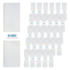 KANSO 더 도톰한 일회용 샤워타올, 화이트, 1개입, 150개