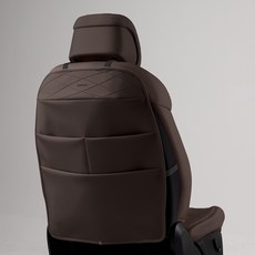 아임반 전차종 공용 LITE 차량용 시트백커버, 1개, 멜롯브라운