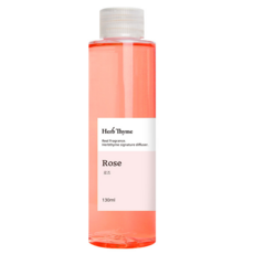 草本時間擴散器補充裝, Rose, 130ml, 1瓶